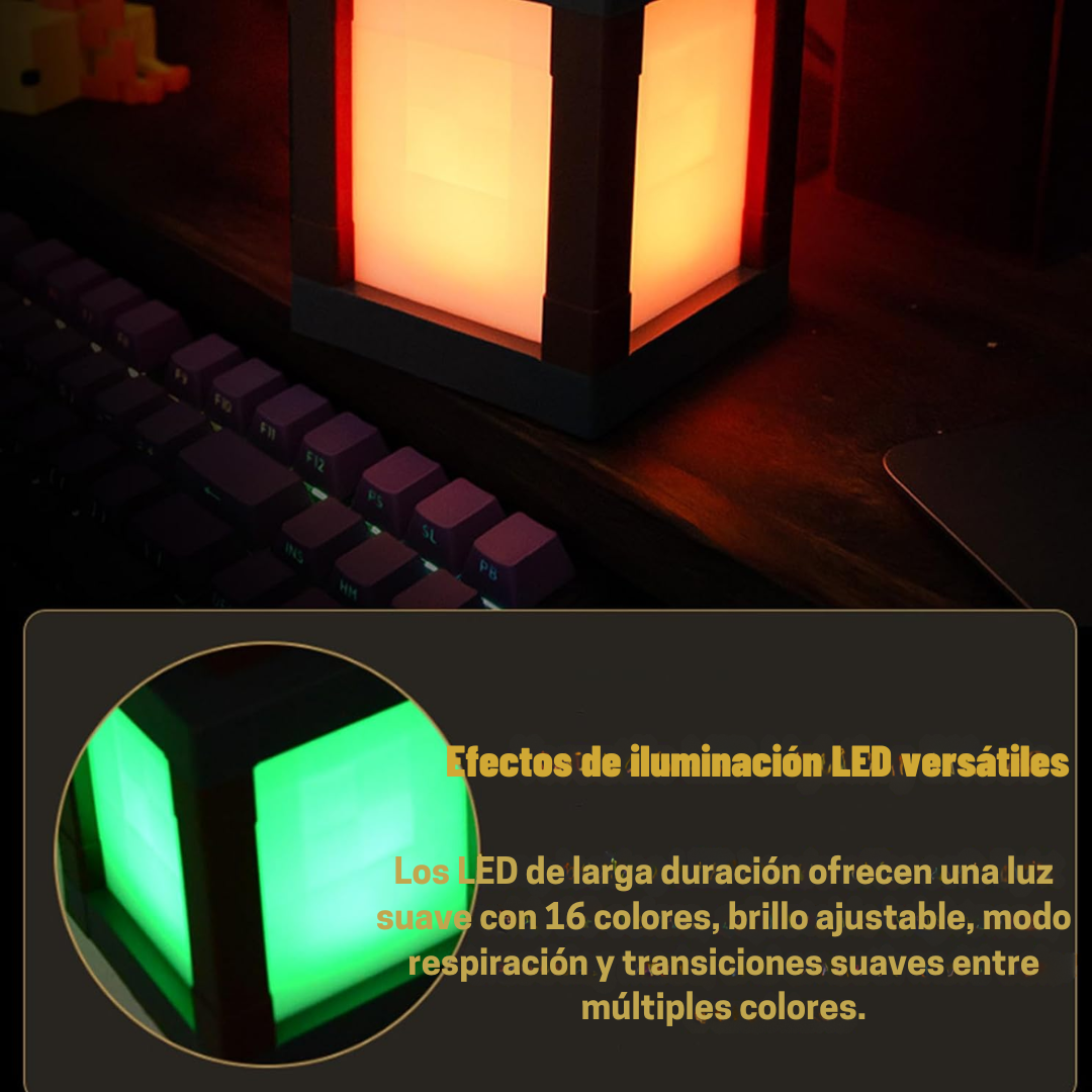 Lunoxel™ Lampara led recargable con cadena