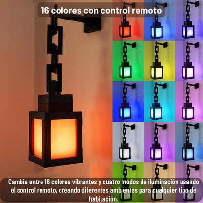 Lunoxel™ Lampara led recargable con cadena
